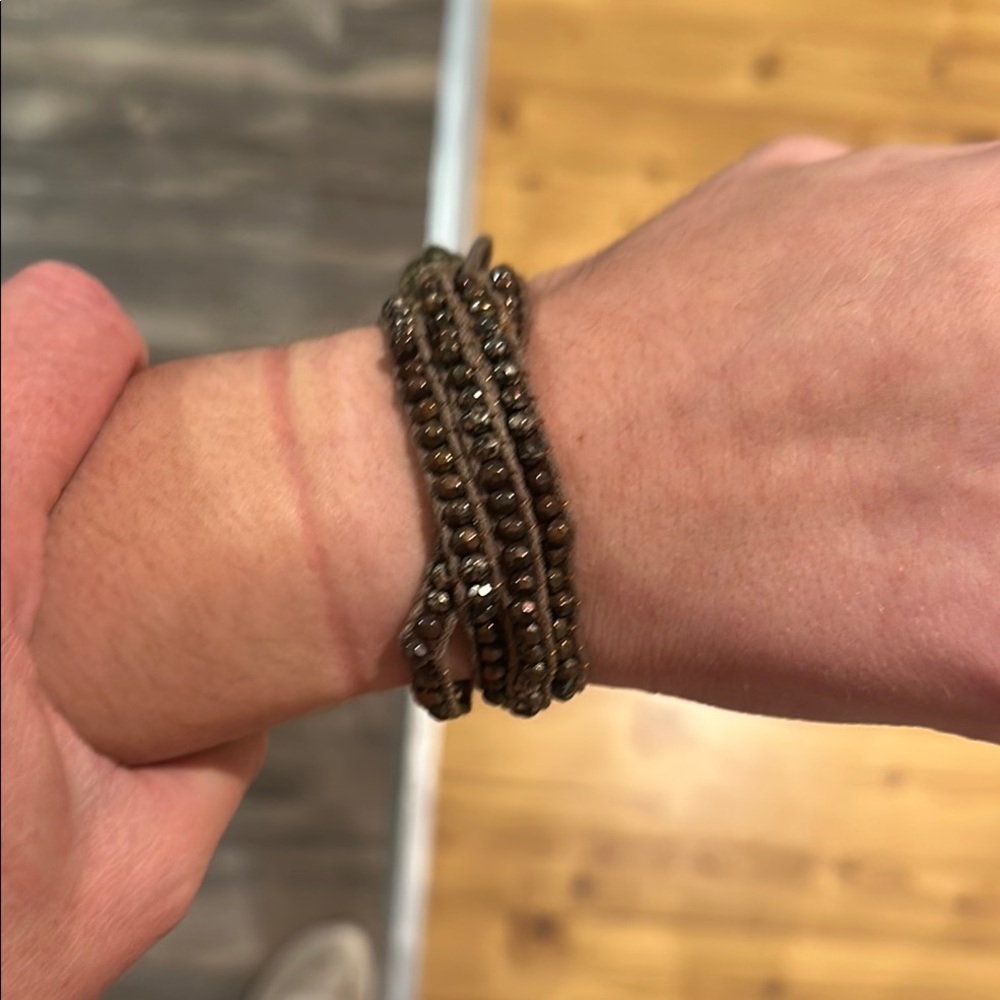 Chan Luu Brown Wrap Bracelet Bohemian Style